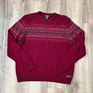 Sherpa Adventure Gear Nathula Southwestern Aztec Crew Sweater Sz 2XL